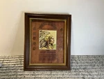 "the American Indian" Wood Framed Head Pennies 10 Coins Set Wall Mount. Fixed Price $54.99.