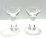 2 Southern Living Home Tribeca Glass Goblet For Water, Wine, Bar Drinks. Fixed Price $36.00.