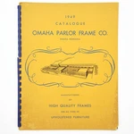 Omaha Parlor Frame Company 1949 Catalogue Furniture Mid-century. Fixed Price $50.00.