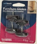 Waxman Soft Touch Furniture Glides 1-1/4" Package New. Fixed Price $5.89.