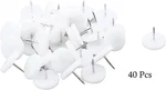 25MM/1" Dia Nylon Slider Glides Nail-on Chair Table Furniture Sofa Feet Leg Skid. Fixed Price $13.99.