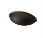 Liberty PN0601V-VBC Bronze W/ Copper Highlights 1/2" Cup Style Cabinet Pull. Fixed Price $5.65.