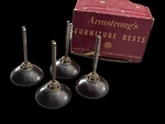 Vtg Bakelite 9/16 CT-200 R1C2 Armstrong Furniture Rests Lancaster Pa Brown Euc. Fixed Price $8.04.
