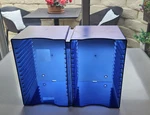 Atlantic 26 Cd Holder Organizer Storage Blue Acrylic Vtg. Desktop Retro Games. Fixed Price $17.99.