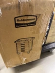 Rubbermaid Commercial FG773488BLA Mobile Work Station, Drawers, 32-5/8 In X. Fixed Price $449.99.