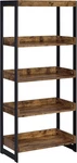 Coaster Furniture Estrella Bookcase With 4 Open Shees, Antique Nutmeg. Fixed Price $385.00.