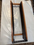 Rare Atlantic 30-DISC Cd Storage Tower Holder Standing Rack Wood & Plastic. Fixed Price $32.99.