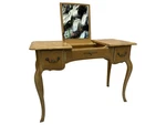 Ethan Allen Country French Vanity Table Provincial Flip-up Mirror. Fixed Price $195.00.