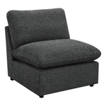 Coaster Collins Modular Upholstered Fabric Armless Chair Dark Gray. Fixed Price $531.62.
