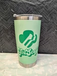 Girl Scout Thermal Insulated Tumbler Cup W/lid. Fixed Price $17.49.