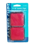 Waxman 1-7/8" Caster Cups Square Carpeted Bottom Furniture Protect Hardwood Red. Fixed Price $9.69.