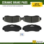 Front Ceramic Brake Pads For Honda Cr-v Odyssey Crosstour Acura Rdx Tlx Legacy. Fixed Price $28.94.