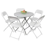 32PCS Folding Chair Resin Seat 330 Lbs Capacity Steel Frame Home Office White. Fixed Price $455.99.