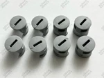 Ikea Plastic Cam Lock Nuts Part # 119081 118137, Gray (8 Pack) - New Usa Shipped. Fixed Price $10.99.