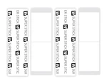 Walker Tape Super Stick Support 108 Pc 1" X 3" Straight 3-PACK Wigs Toupee.. Fixed Price $16.95.