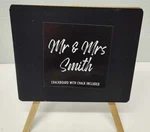 10 Pack Chalkboard Easel Stand With Included Size Is 5.5 X4.5 Home Decor. Fixed Price $15.00.