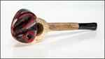 4" Honduras Hardwood Pipe W/swivel Cap - Made In Usa Custom Dugout. Fixed Price $29.00.