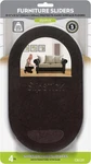 Pack Slipstick 9-1/2" X 5-3/4" Oval Hardwood Furniture Sliders. Fixed Price $14.95.