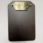 Dragon Wooden Clipboard Walnut Brass Fantasy Journal Crafting Letter. Fixed Price $24.83.