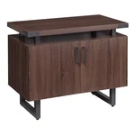 Safco Mirella 29.5"H Modern Wood Storage Cabinet Southern Tobacco. Fixed Price $1042.99.