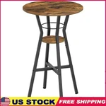 2-TIER Round Bar Table Pub Bistro Kitchen Living Room Meeting New. Fixed Price $65.51.