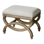 Karline - Inch Small Bench Accent Furniture Uttermost 23052. Fixed Price $643.20.