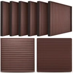 Calpalmy Non-slip Furniture Pads Set Of 8 Brown 5X5 Square 5",. Fixed Price $39.90.