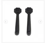 Renovators Supply Stair Clips- Black Flower, 6 Pairs Available. Fixed Price $17.00.