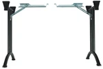 Hafele Folding Table Legs, With Curved Foot, Steel, Black, Set Of 2. Fixed Price $308.00.