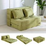 Maxyoyo Convertible Sofa Bed, Fold Out Loveseat Sleeper With Pillow, 4 I.... Fixed Price $202.07.
