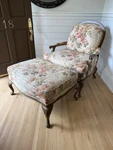 French Provincial Arm Chair Ottoman Thomasville Usa. Fixed Price $899.99.