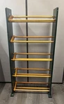 Atlantic Element Maple Media Storage Rack Holds Cds, Dvds, Blu-rays Vhs. Fixed Price $79.99.