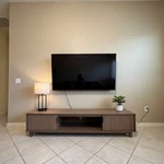 Latitude Run Natural Oak Tv Stand Wood Composite Sliding Doors Shelves. Fixed Price $170.00.