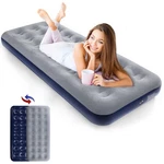 Qdh Camping Air Mattress Inflatable Bed Flocked Surface Travel Sleepi.... Fixed Price $34.18.
