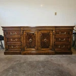 Drexel Heritage French Regency Louis Xvi Dresser, Circa 1970S With Mirror. Fixed Price $574.00.