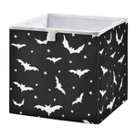 Cataku Bats Star Black Cubes Storage Bins 11 Inch Collapsible Fabric .... Fixed Price $33.11.