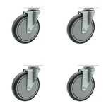 Cambro 60034 Beverage Service Cart Swivel Caster Replacement Set - Scc. Fixed Price $90.73.