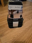 Set Of 4 Bed Risers 5.25 By Mainstays. Fixed Price $6.00.