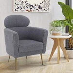 Accent Chairs For Living Room Leisure Sherpa Armchair Middle Back Indoor. Fixed Price $199.99.