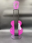 Rare Vtg Atlantic Elvis Presley Guitar Shape Cd Tower Rack Wall Mount Free Stand. Fixed Price $87.00.