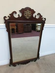 Drexel 18TH Century Classics Chippendale Mahogany Wall Mirror, Dresser. Fixed Price $249.00.