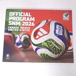 Leto 2026 World Cup Official Program Booklet English/ Spanish. Fixed Price $26.97.