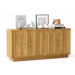 Wood Sideboards Buffets Tv Stands 4 Doors Cabinet Console Tables For Living Room. Fixed Price $183.99.