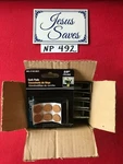 Box Of 120 Mintcraft Self Adhesive Round 5/8" Brown Cork Pads NP492. Fixed Price $15.00.