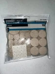 108 Pcs Everbilt Felt Pads & Bumpers Surface Protection Assorted Sizes Beige Nip. Fixed Price $13.00.