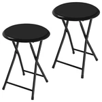 Folding Bar Stool Set Of Heavy-duty 18-INCH 225LB Capacity And Pa.... Fixed Price $61.05.