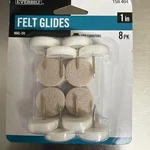 Everbilt Heavy Duty 1 Inch Felt Pads Nail On 49955. Fixed Price $7.50.