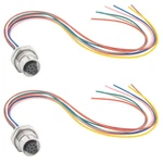 Aviation Sensor Cable 8 PIN,M12 Industrial Connector Unshielded Wi.... Fixed Price $29.29.