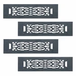 Black Heat Air Grille Registers Wall Mount Vent Pack Of 4 Renovators Supply. Fixed Price $209.99.