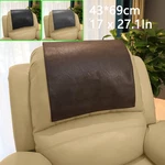 100% Pu Leather Recliner Protector Slipcover Headrest Furniture 17X27. Fixed Price $16.50.